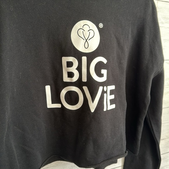 Big Lovie Cropped Hooded Sweater | SIZE M - Picture 5 of 7